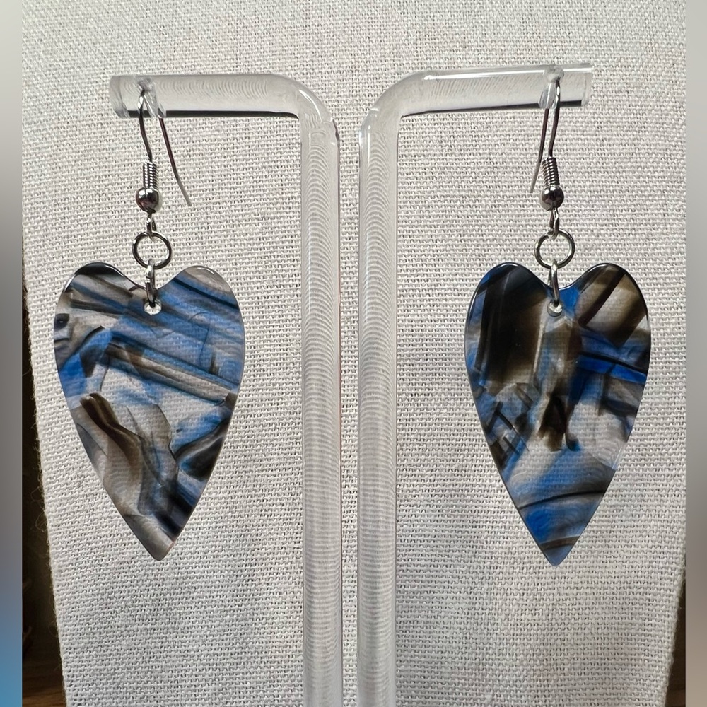 “Midnight Glass” Earrings